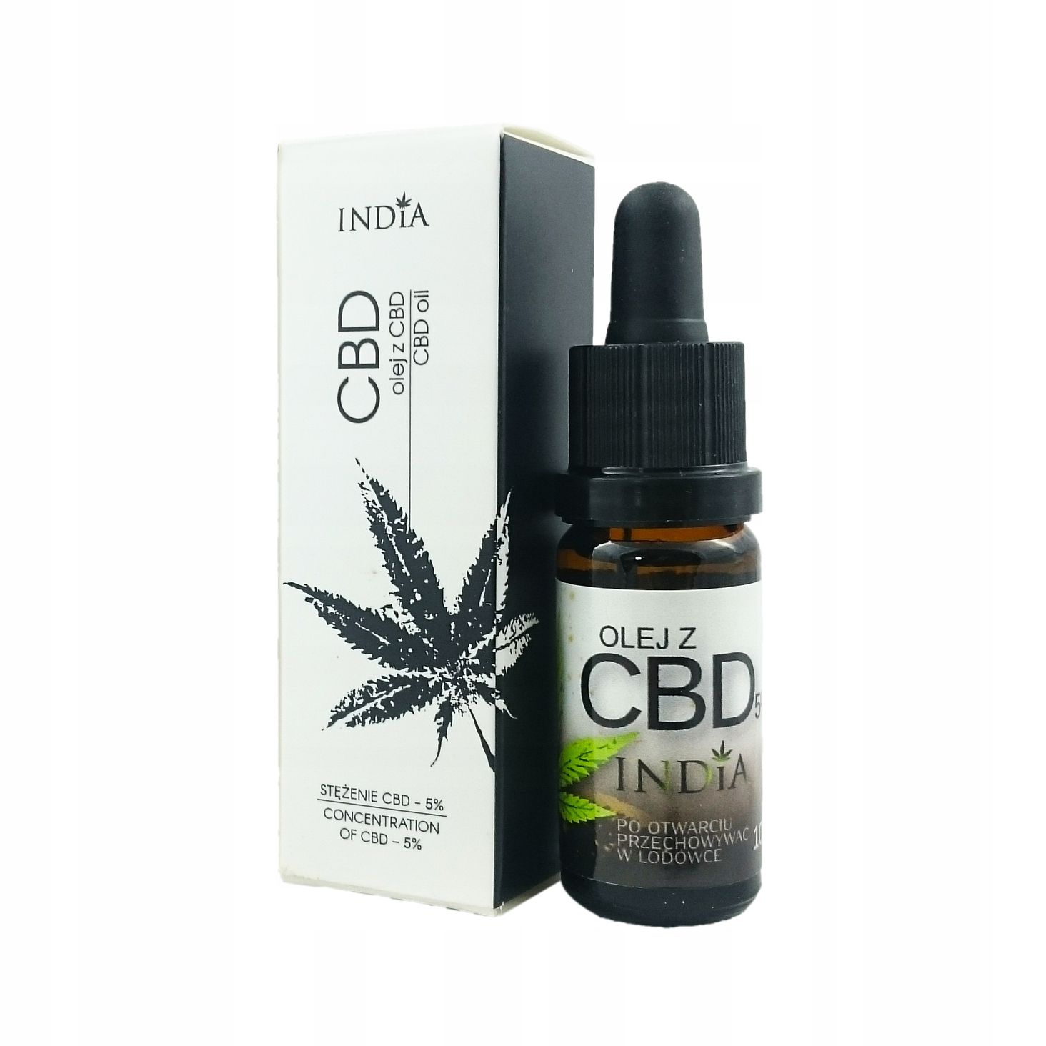 INDIA olej z CBD 5% 10ml