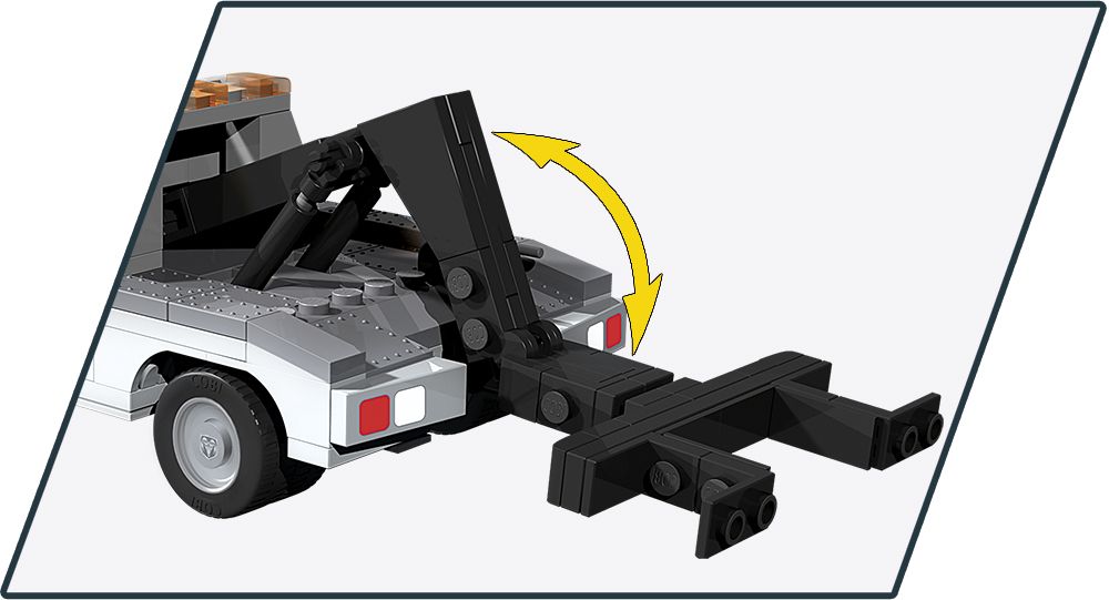 COBI RAM 3500 - Wrecker Tow Truck ruchome elementy