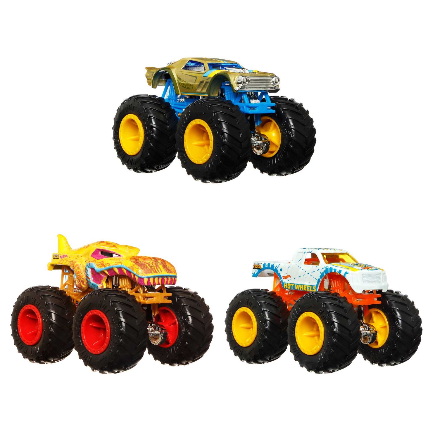 Hotwheels MONSTER TRUCKS 6種3PACK dd5377c2599aecd7a242859007c7d1