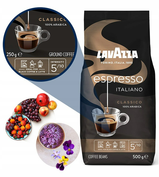 Lavazza Caffe Espresso Italiano Aromatico - Coffee Beans 1kg - Coffeedesk