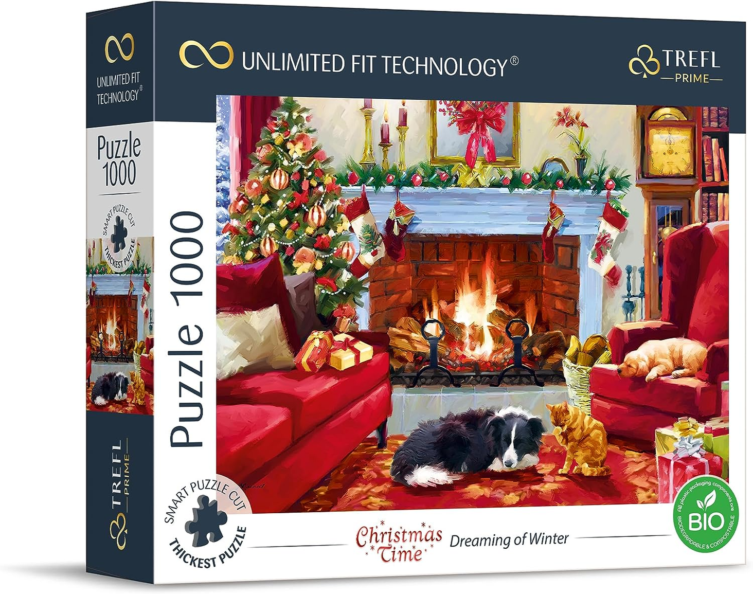 Trefl Puzzle Unlimited Fit Technology 1000el. Christmas Time