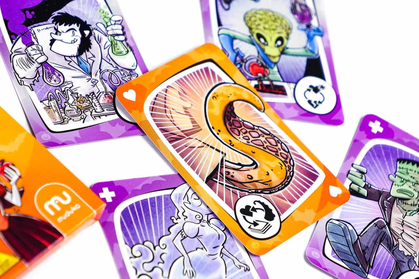 Muduko – Gra Wirus ! Halloween Dodatek – Jeu De Construction, Extension Pour S’amuser, Unisex, Dès 6 Ans