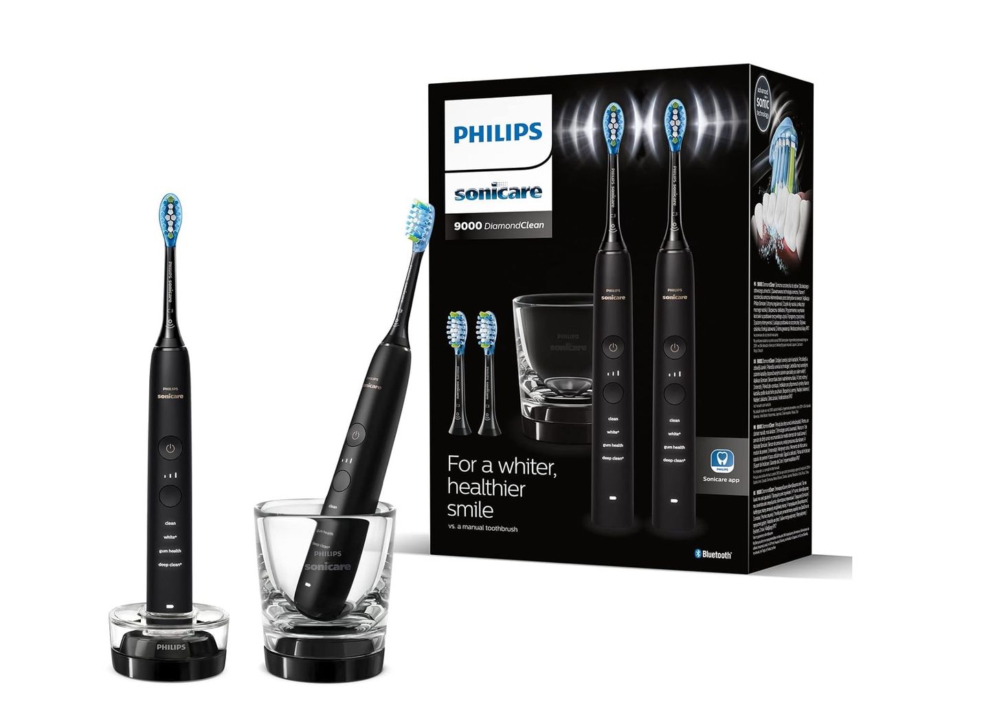PHILIPS Sonicare 9000 DiamondClean 本体 PHILIPS Sonicare DiamondClean 9000 HX3866/41 - Opinie i ceny