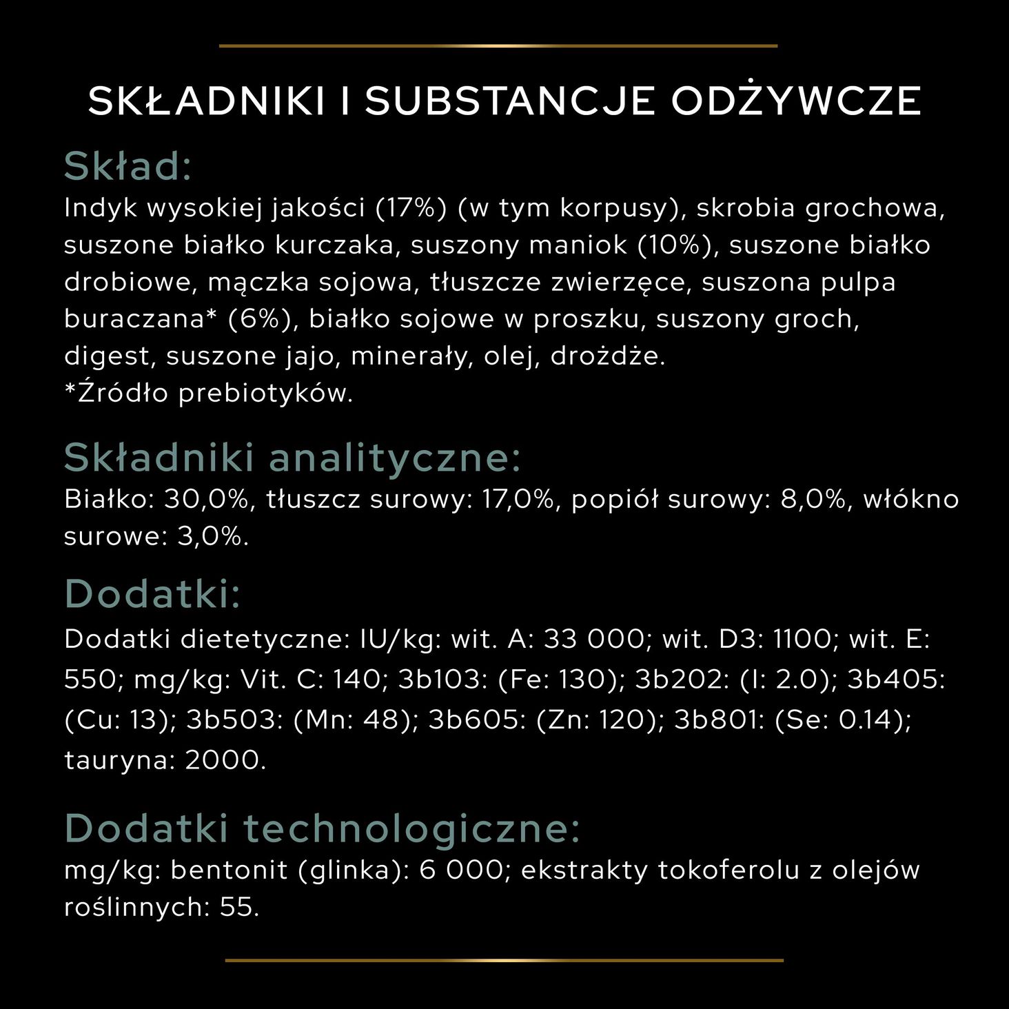 PRO PLAN OptiDigest GRAIN FREE Small&Mini Indyk skład