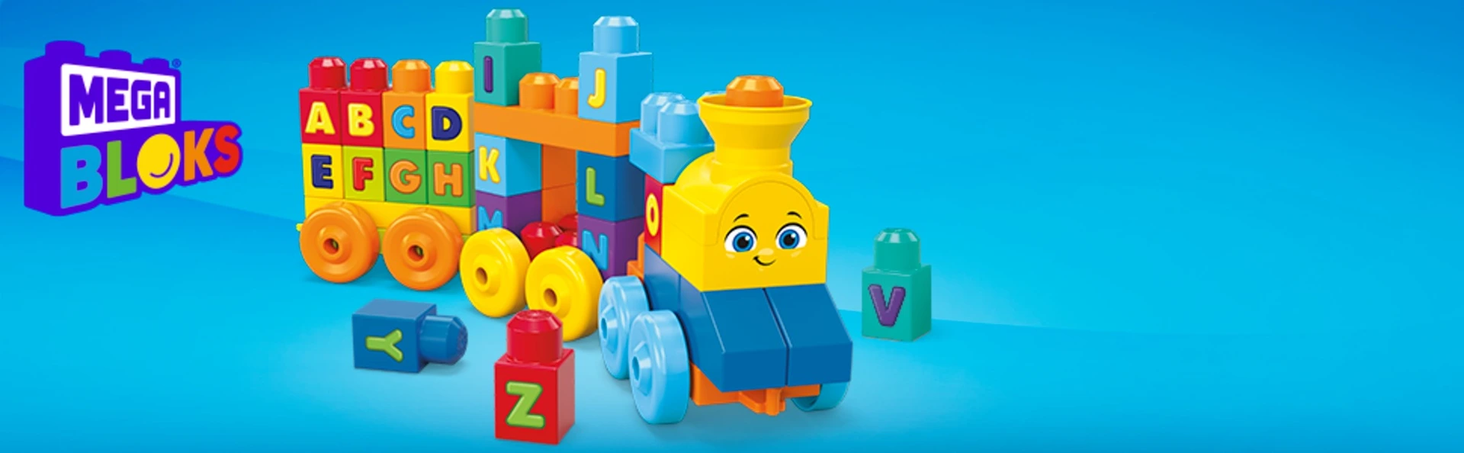 Mega Bloks® Muzyczny pociąg ABC
