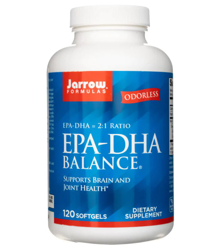 Jarrow Formulas EPADHA Balance 600mg Omega 3 120 kaps. Opinie i ceny