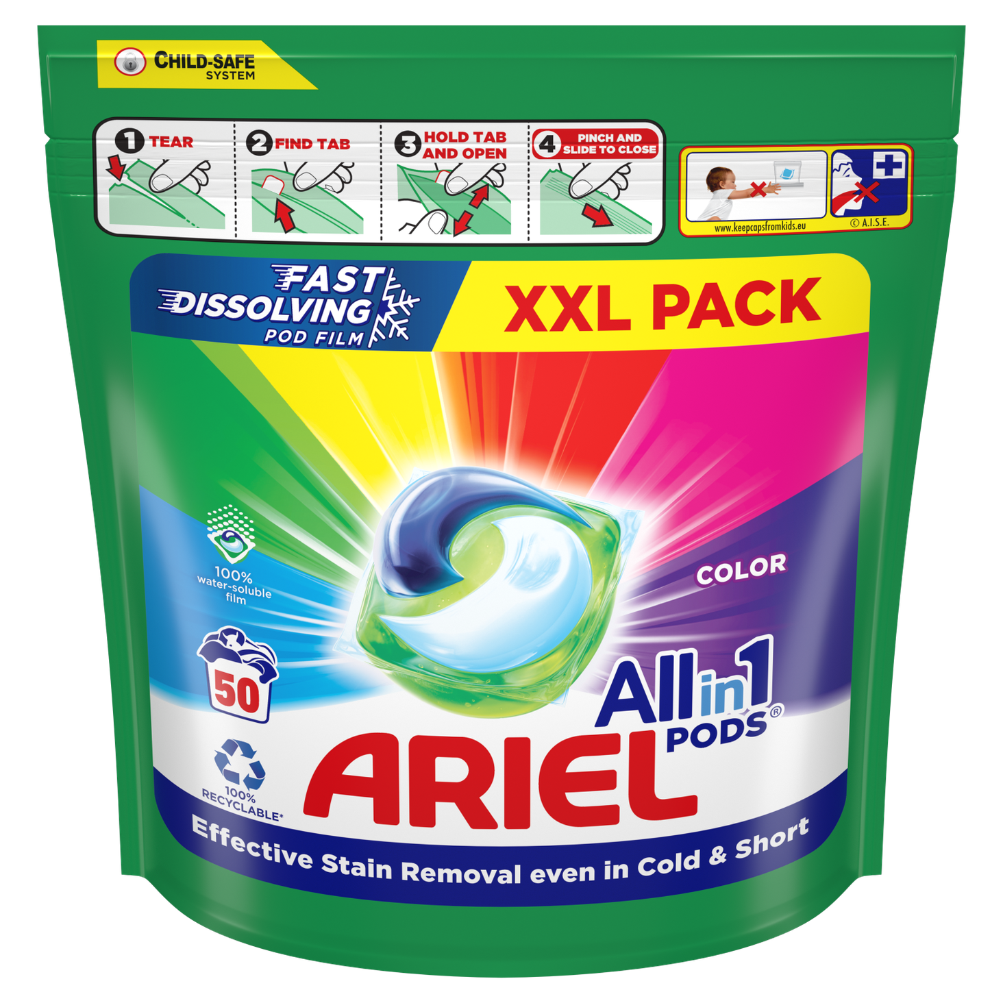 Ariel All-in-1 PODS 50 prań zdj 6