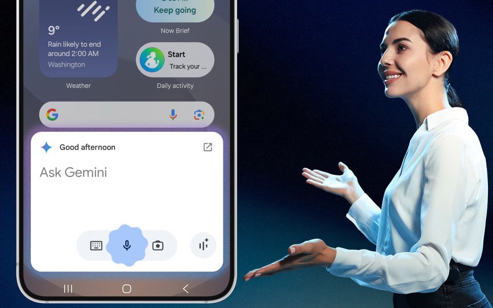 Samsung Galaxy S25 Gemini Live