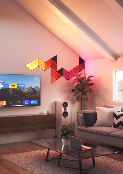 Nanoleaf aranżacja studio