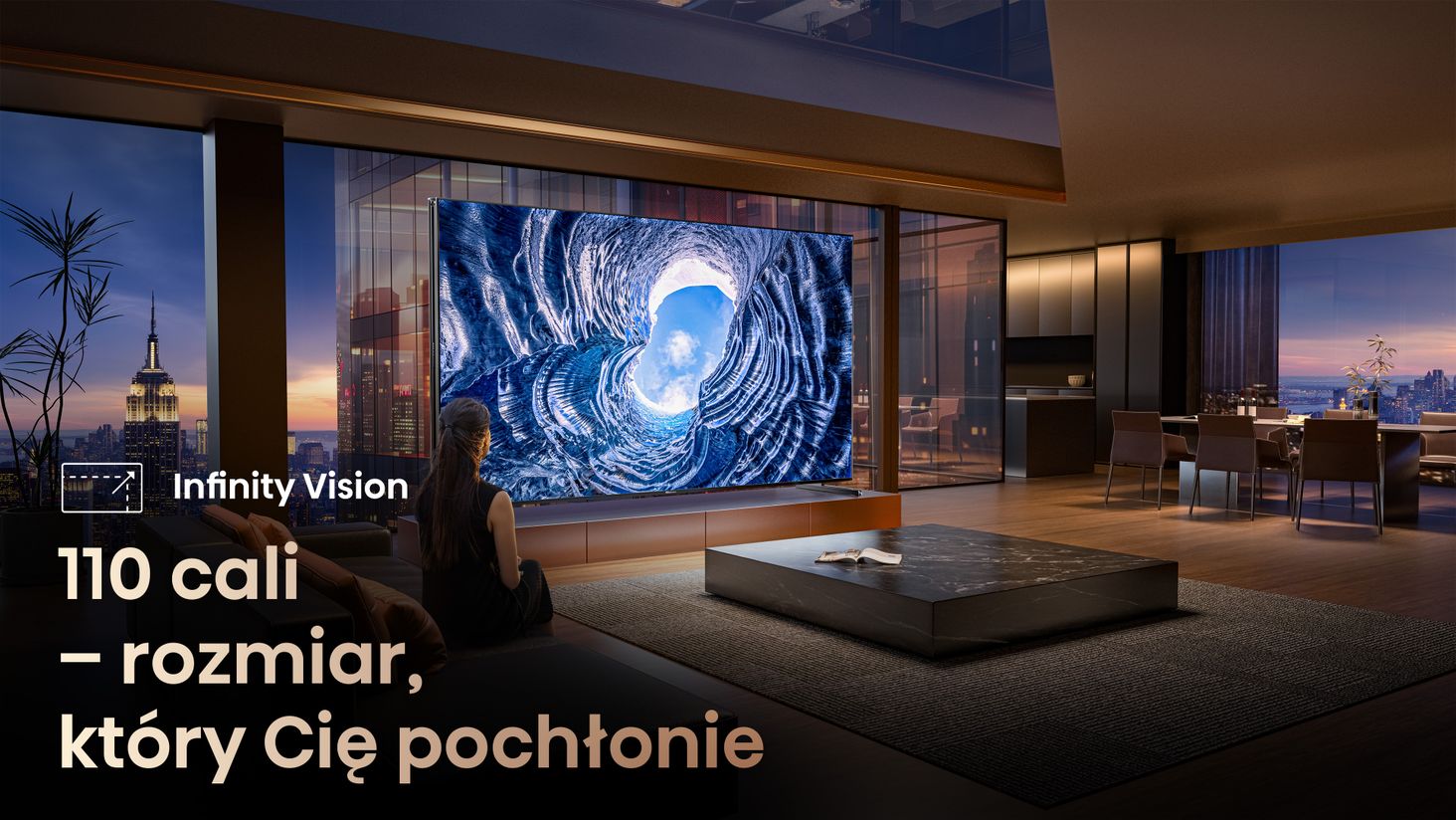 Hisense Ekran Infinity Vision