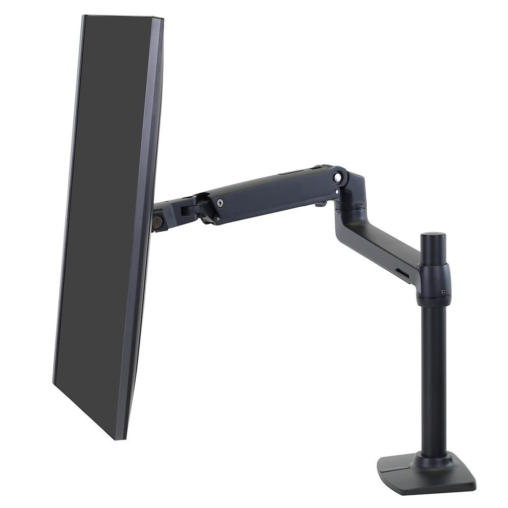 Ergotron LX Desk Monitor Arm Tall Pole czarny (45-537-224