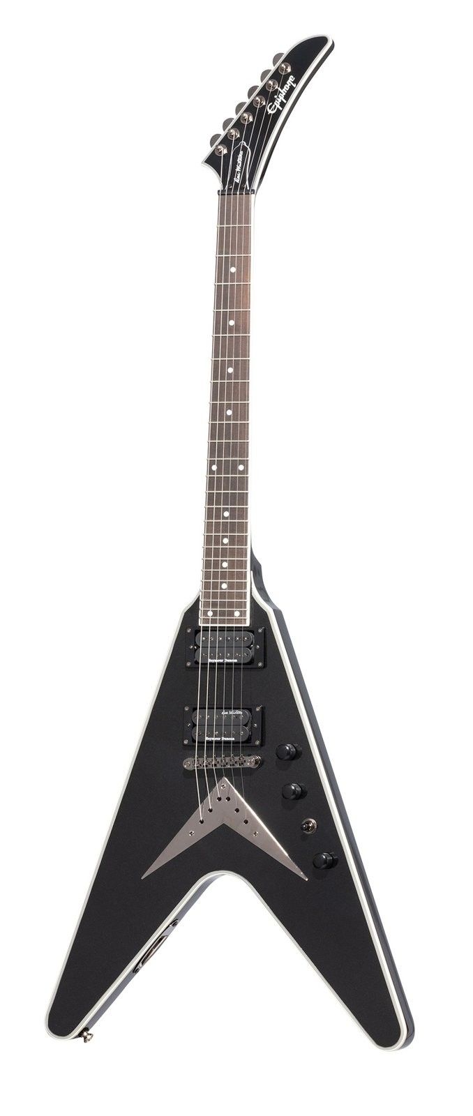 ギター Epiphone Flying V Epiphone Dave Mustaine Flying V Custom BK - Gitara
