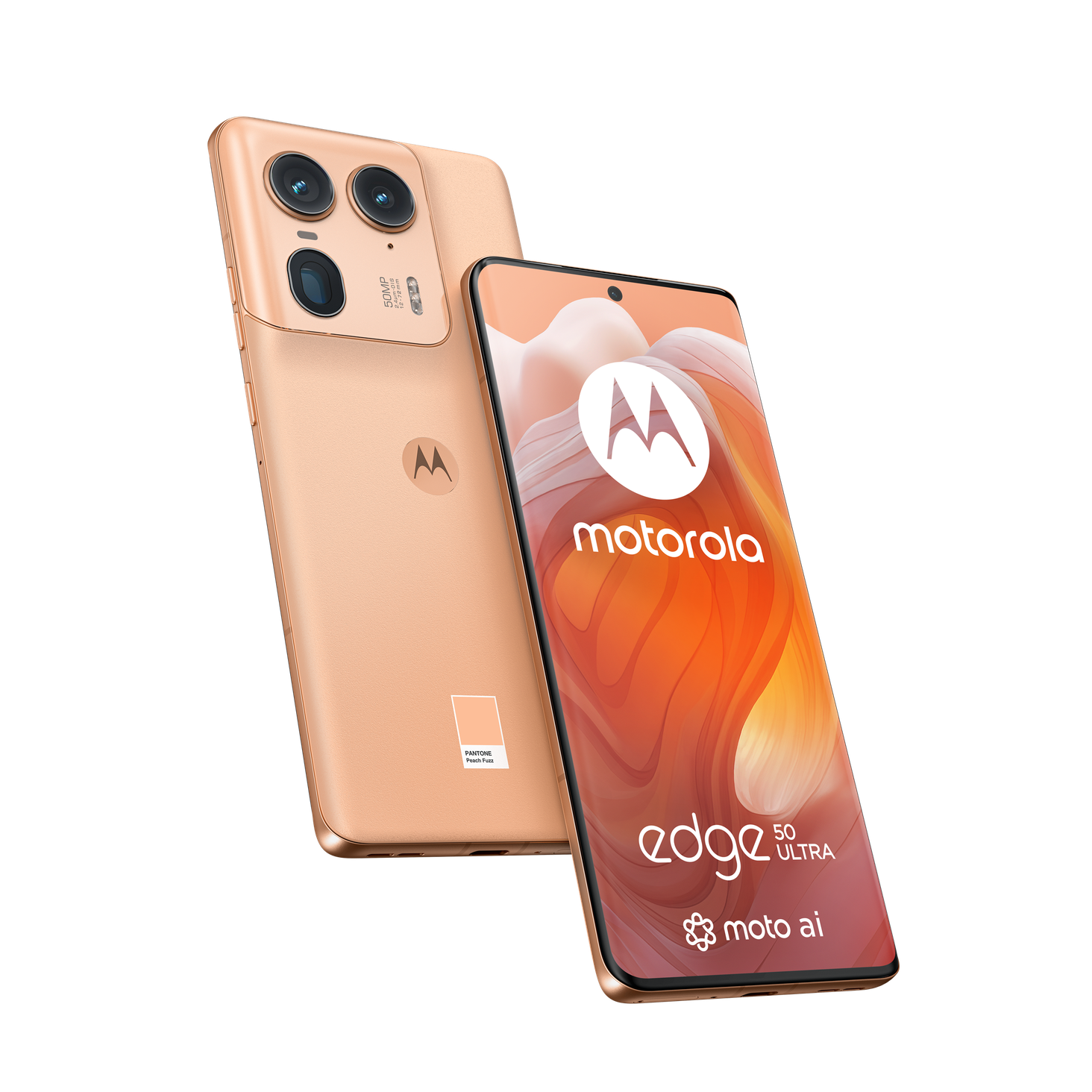 Motorola Edge 50 ultra Peach Fuzz