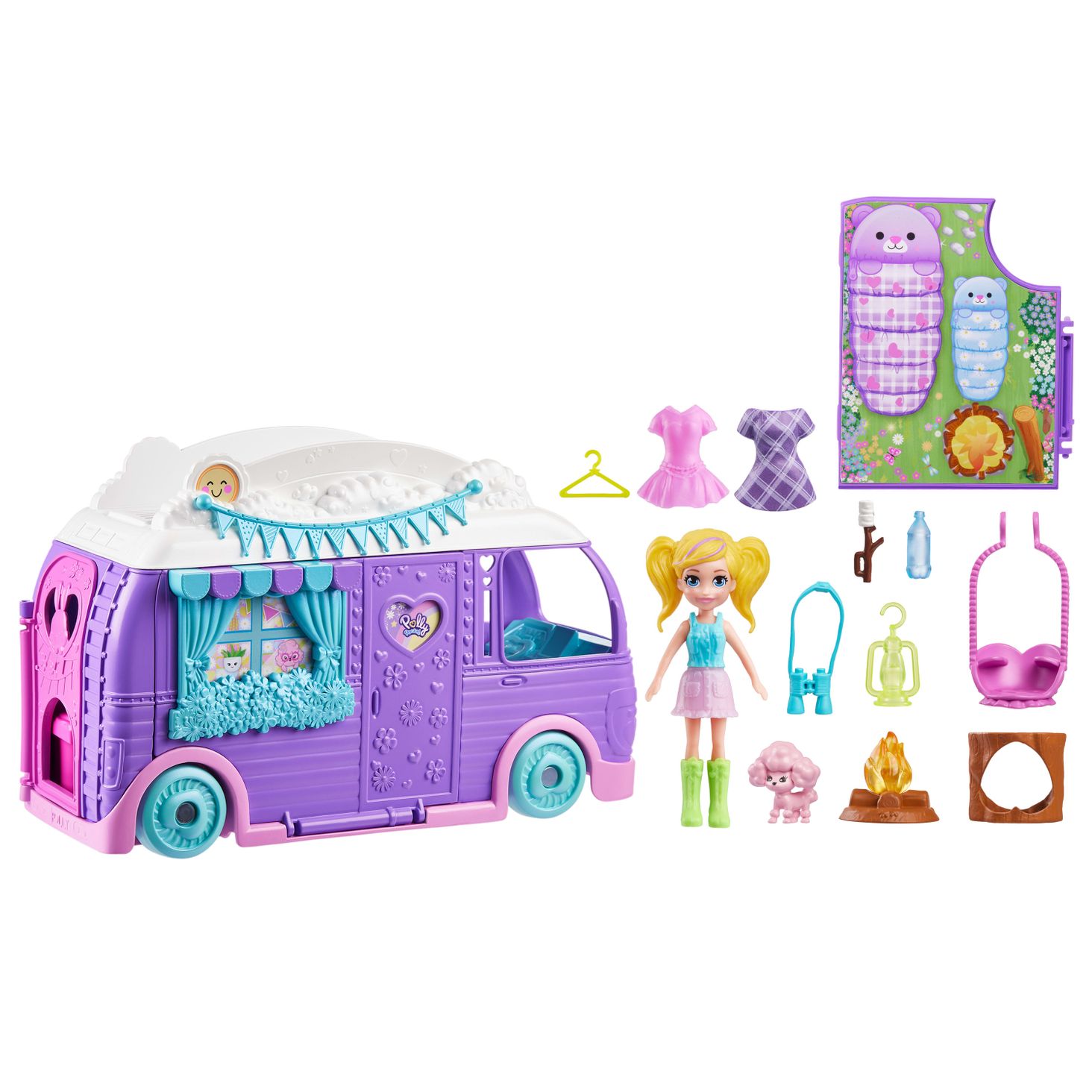  POLLY POCKET Glampingowy Van Kamper 3