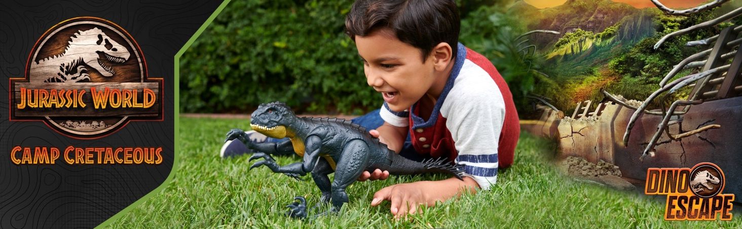 Boneco Dinossauro Scorpios Rex Jurassic World - Mattel Hbt41 - Pirlimpimpim  Brinquedos