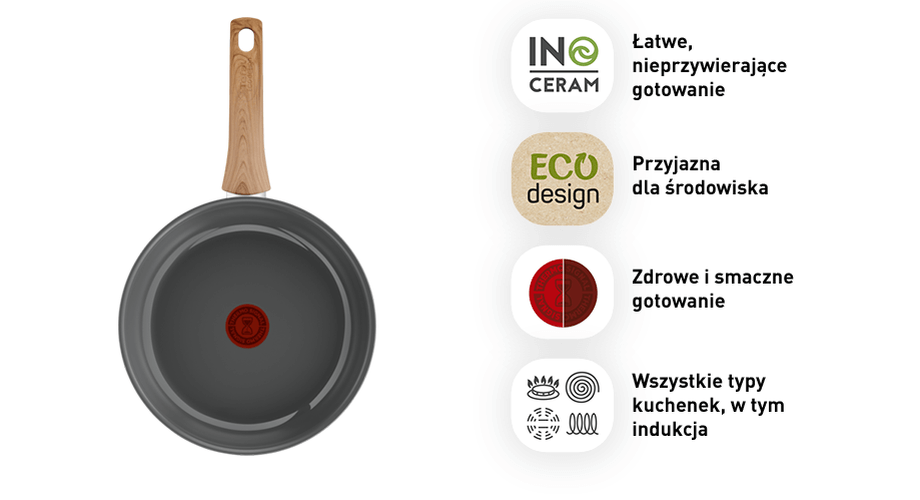 Sartén Tefal Renew On 24 cm