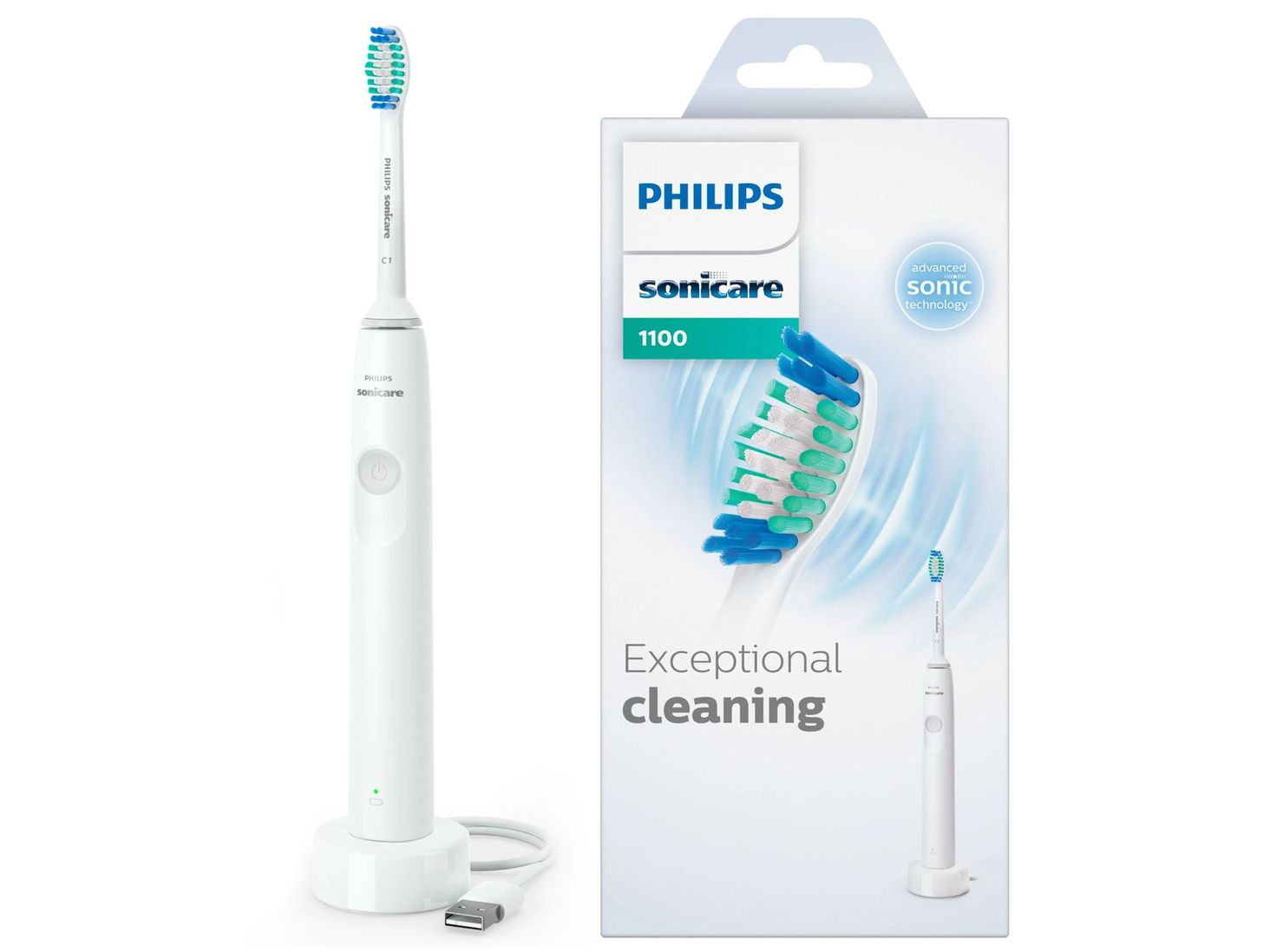 Szczoteczka PHILIPS Sonicare Series 1000 HX3641/02 - 1