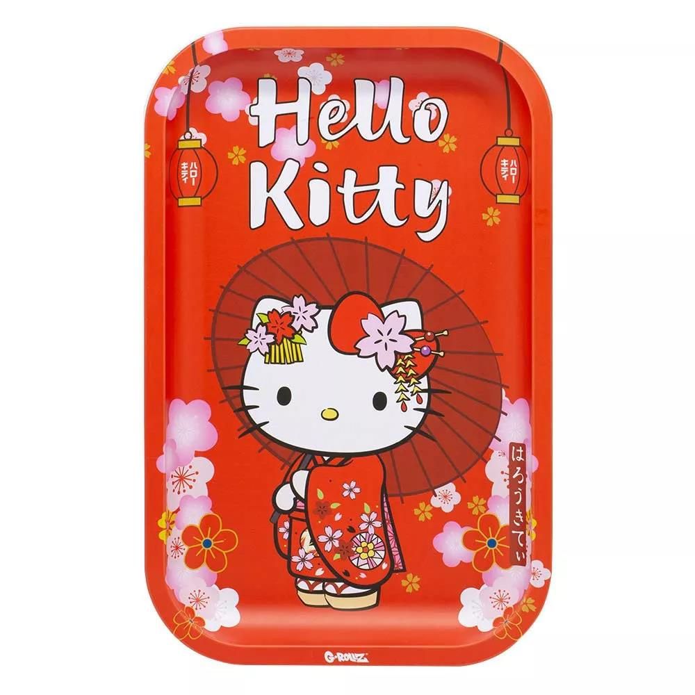 Tacka do skręcania R-Rollz nadruk Hello Kitty Doctor 14x18 cm - sklep  Vaporshop