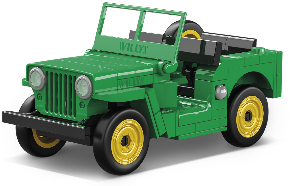 COBI Jeep Willys CJ-2A model