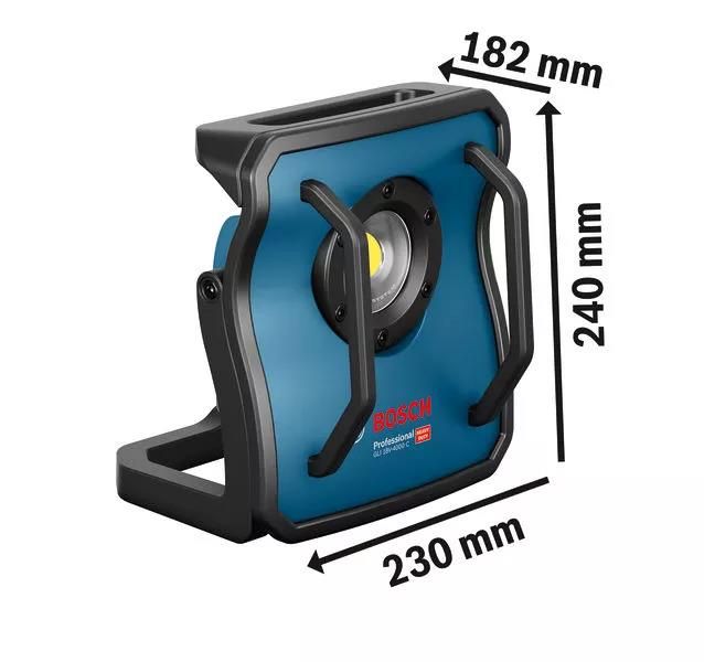 Bosch GLI 18V-4000 C Professional wymiary