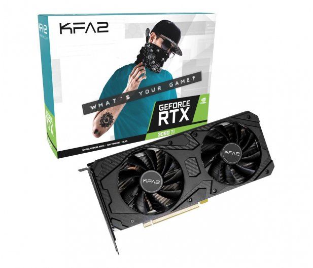 KFA2 GeForce RTX3060Ti 1-Click OC LHR 8GB GDDR6