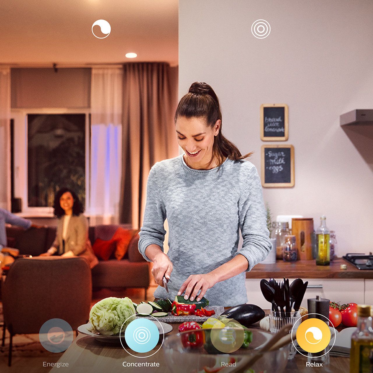 PHILIPS Hue White and Color Ambiance LED E14, 5.3 Watt double pack -  8719514356719