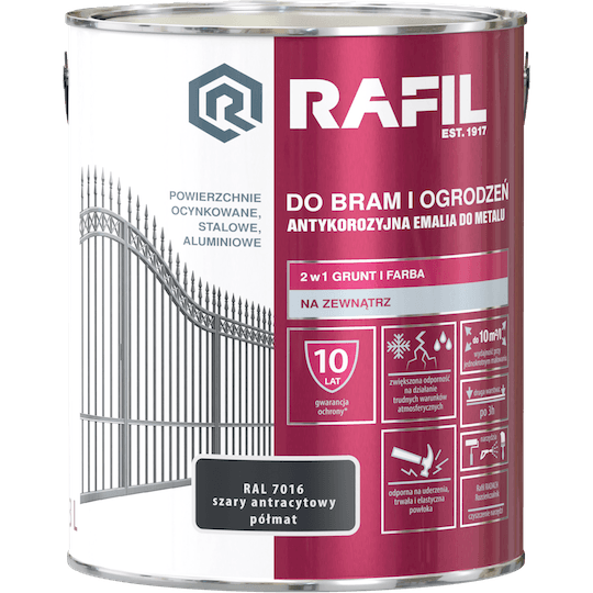 Rafil RAL7016 antracytowy
