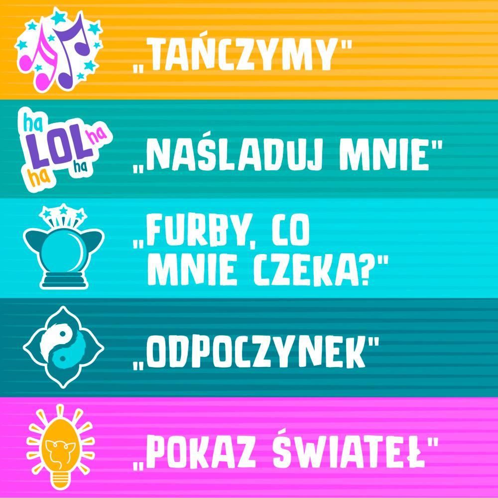 Furby coral szczegóły