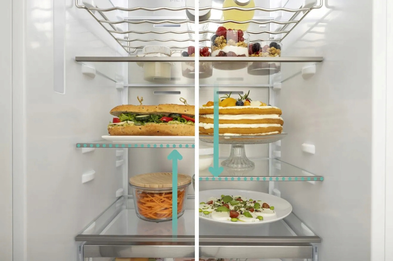 Gorenje lodówka z półkami MultiAdjust