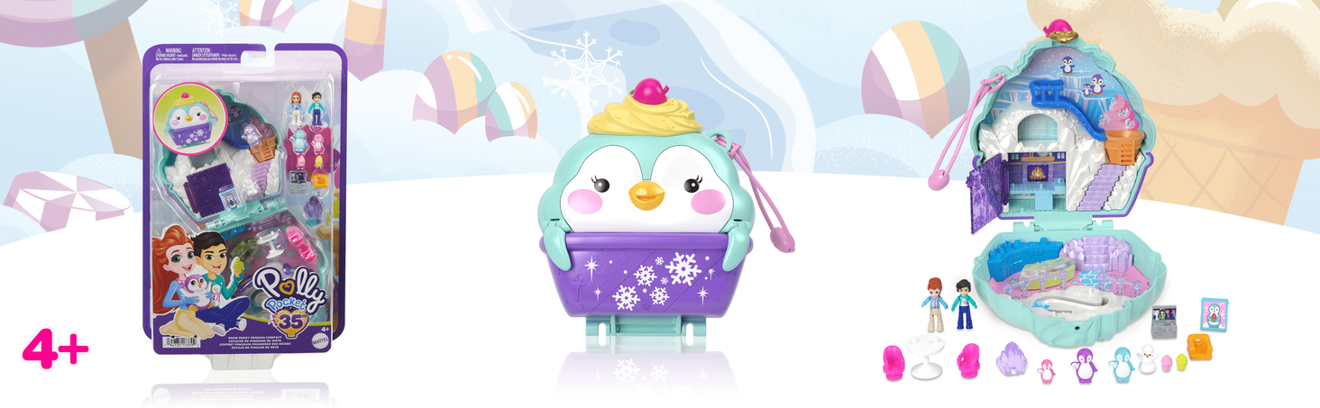 Lalka Mattel Polly Pocket  2
