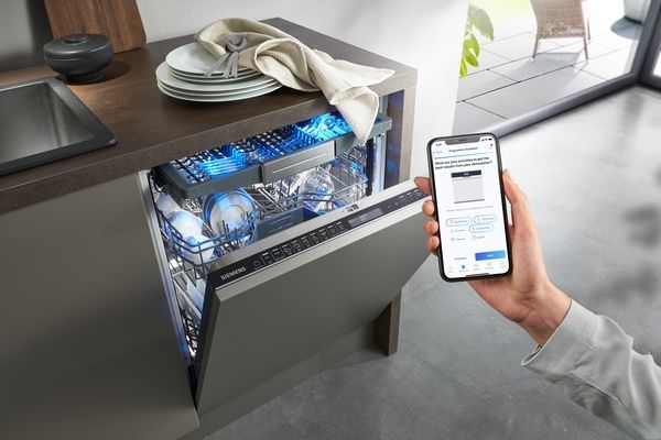 Помічник програм посудомийної машини серії iQ500 SN85EX11CE