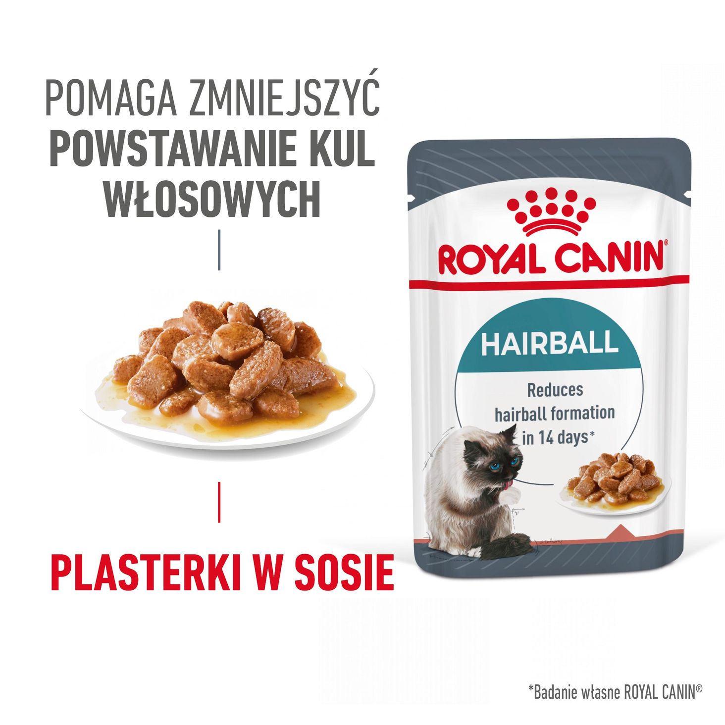Royal Canin Hairball Care w sosie-3