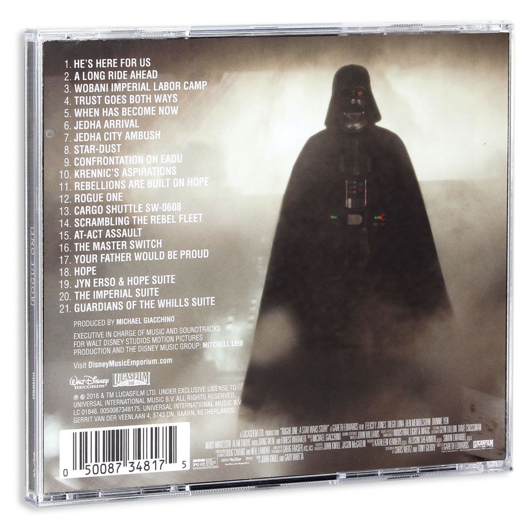 rogue one soundtrack cd rogue one soundtrack cd