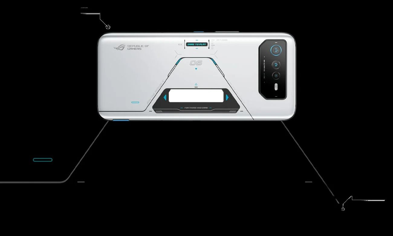 ASUS ROG Phone 6 PRO ホワイト 本体 Asus ROG Phone 6 Pro 18Gb/512GB Biały - kup - Gomibo.pl
