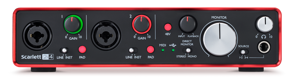 Focusrite Scarlett 2i4 - Ceny i opinie - Ceneo.pl