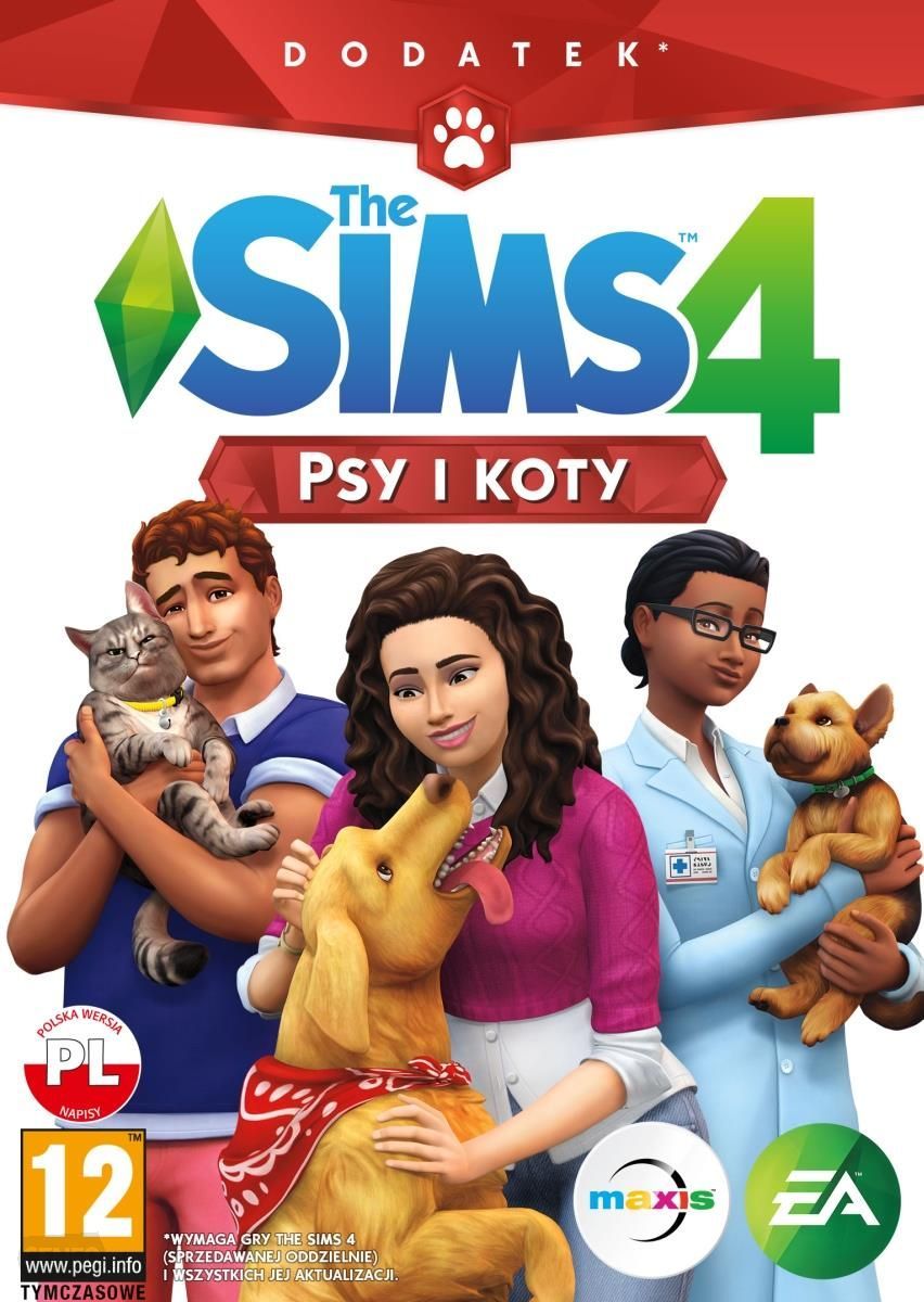 The Sims 4 Psy I Koty Kiedy Premiera The Sims 4 + Zestaw Specjalny Psy i Koty (DLC) (Gra PC) - Ceneo.pl