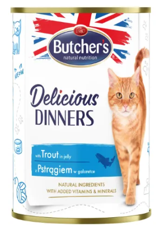 Butcher's Delicious Dinners z pstrągiem