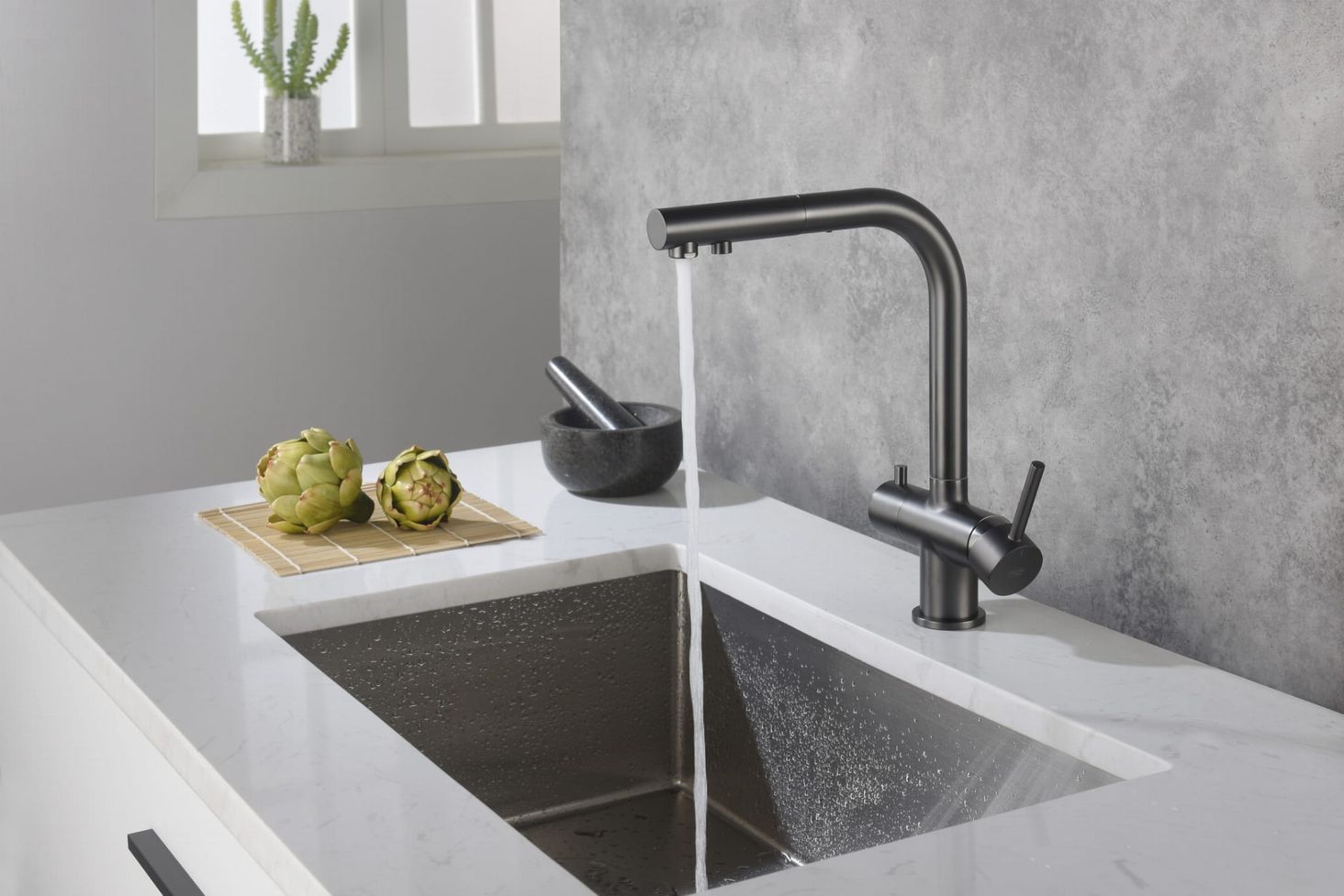 Blue Water Apala Grafit BW5901730616507 - Bateria kuchenna, typ