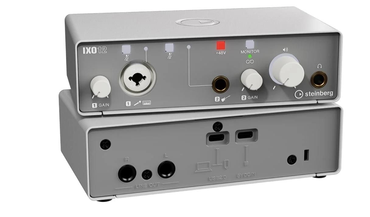 DJ機材 Steinberg IXO 12 white Steinberg IXO12 2x2 USB-C Audio Interface - White | Music Works