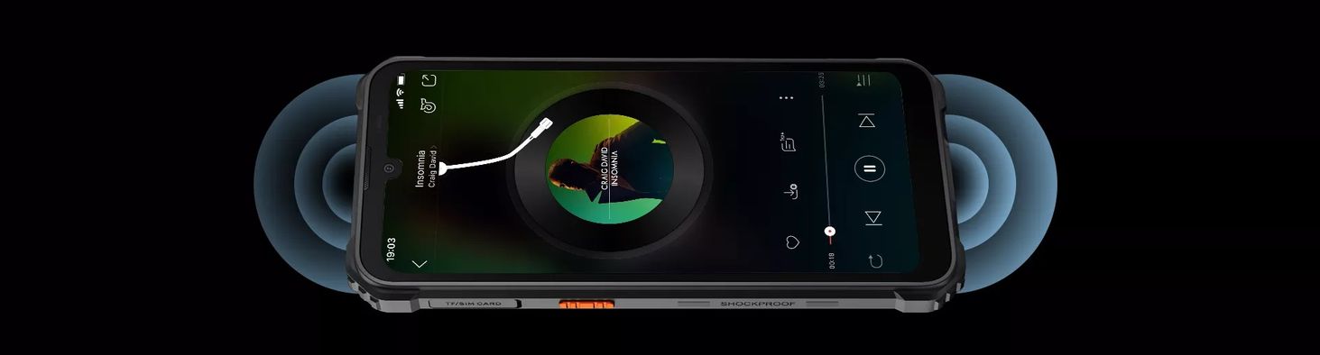 blackview bv5300 głośniki