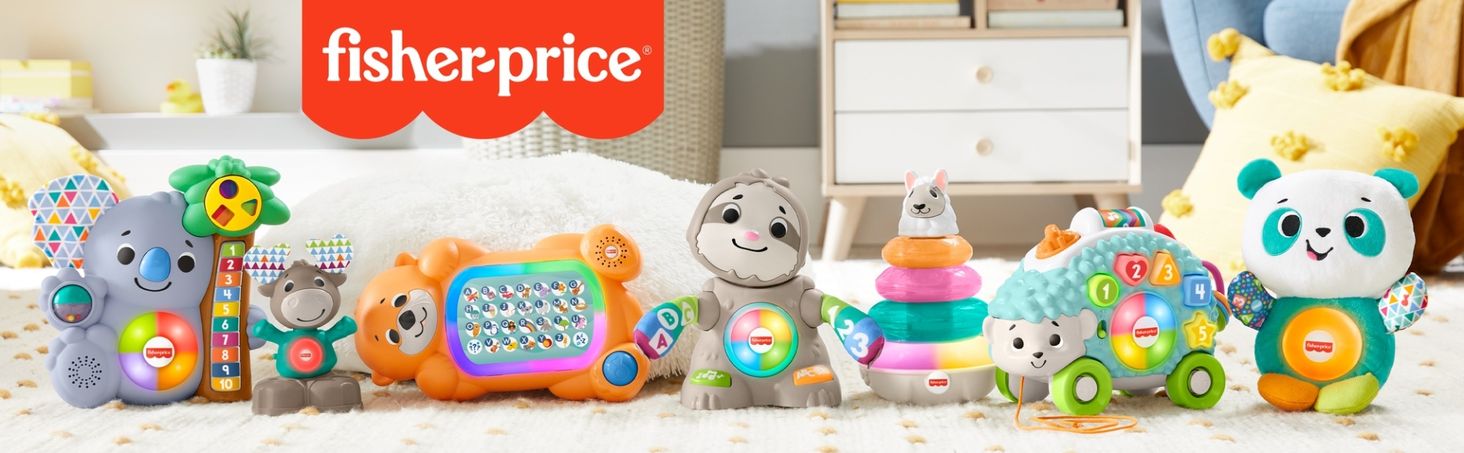 Fisher-Price Fotelik-bujaczek pastelowy 