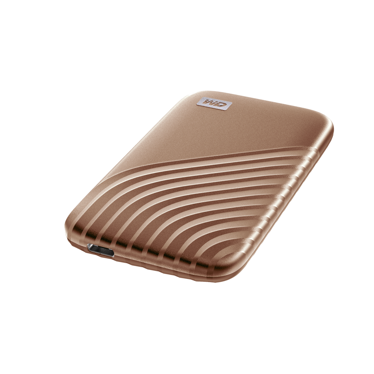 WESTERN DIGITAL｜ウェスタン デジタル WDBAGF0010BGD Dysk zewnętrzny WD My Passport SSD 1TB Złoty (WDBAGF0010BGD