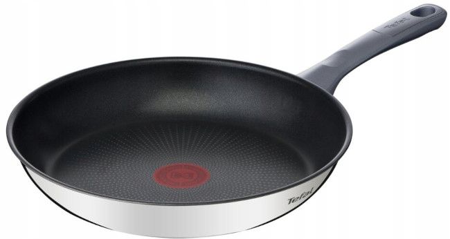 Tefal Daily Cook - Padella Antiaderente in Acciaio Inox Sartén Baja de 28  cm Inox : : Casa e cucina