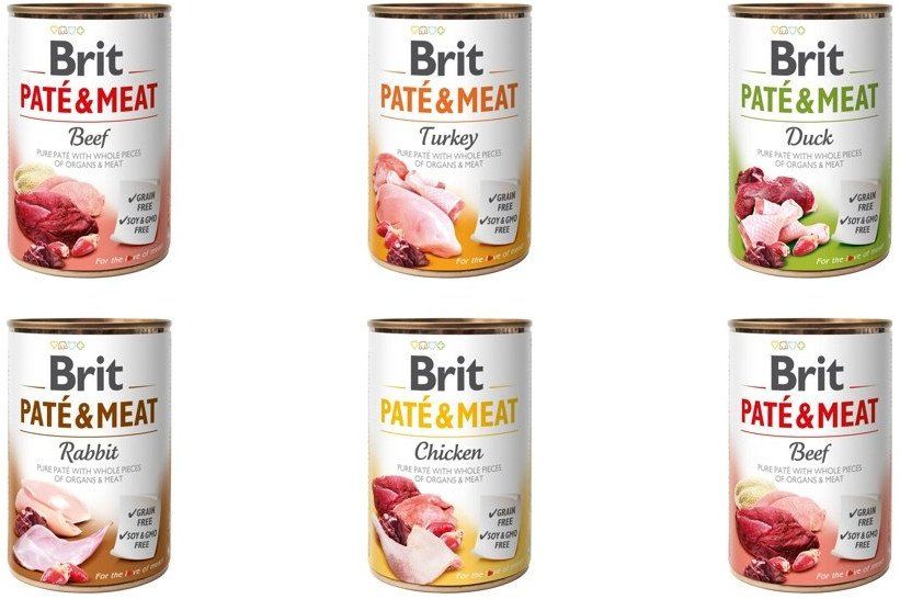 brit pate&meat mix
