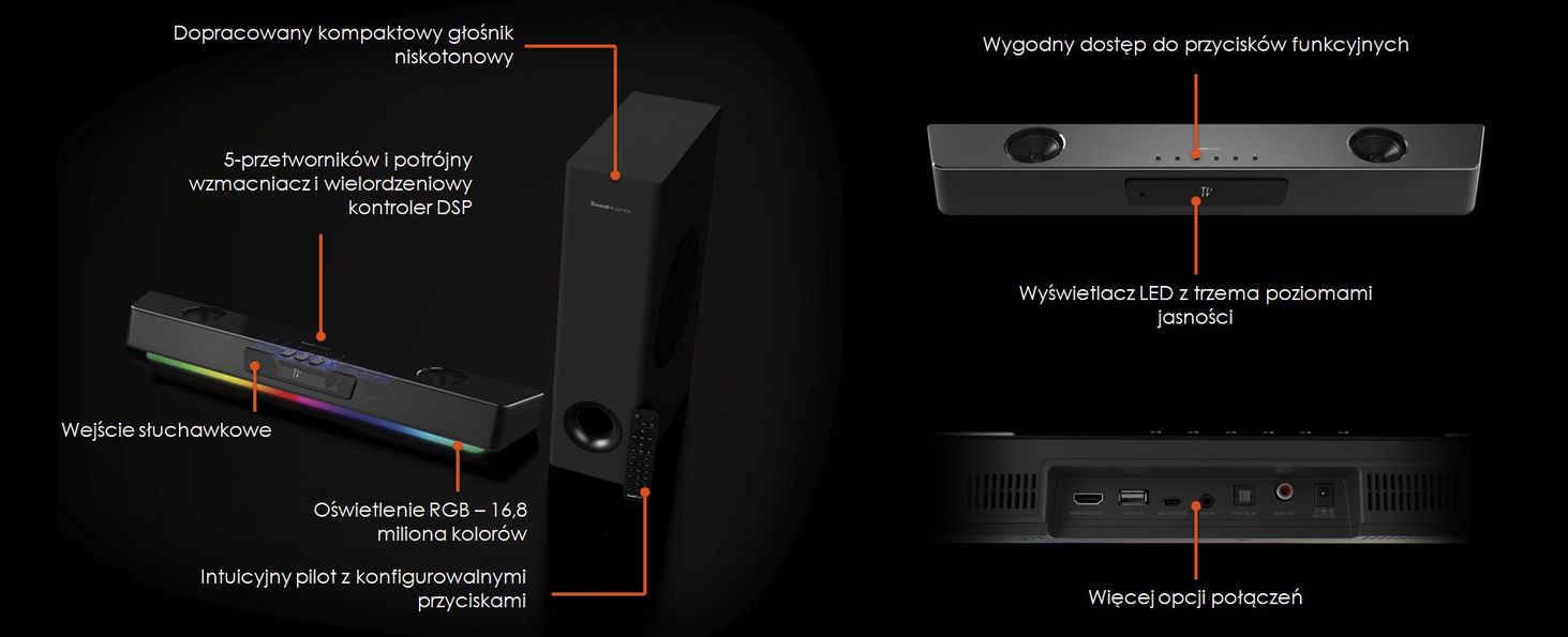 Creative Labs Sound Blaster Katana V2X - 3