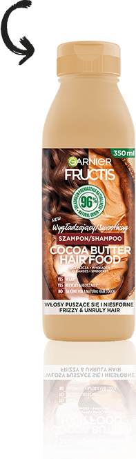 Maska Garnier Fructis Cocoa Butter Hair Food