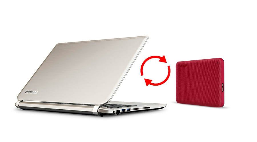 Toshiba Canvio Advance 1TB Czerwony HDTC910ER3AA_8