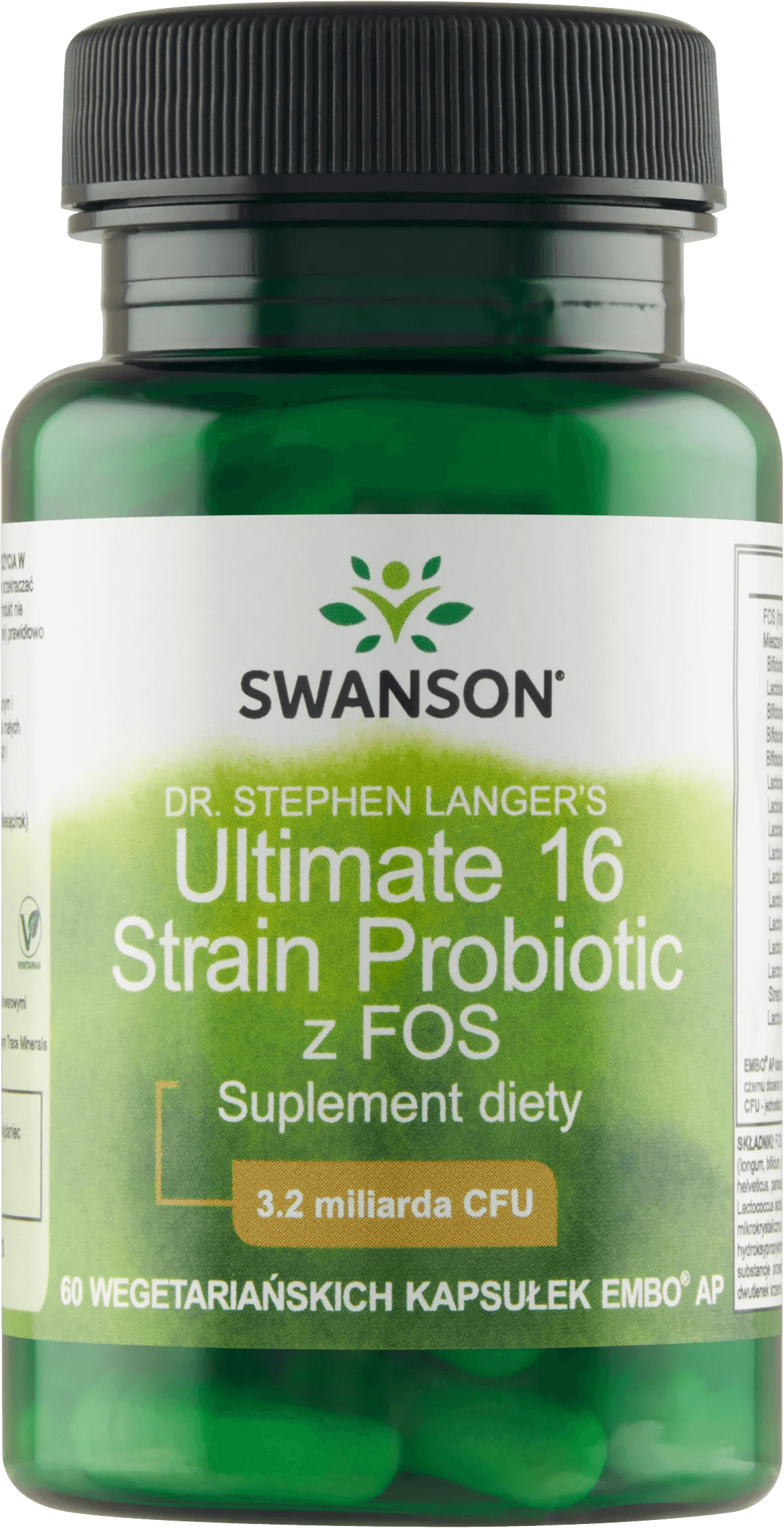 SWANSON Ultimate 16 Strain Probiotic 60 kaps. - 1