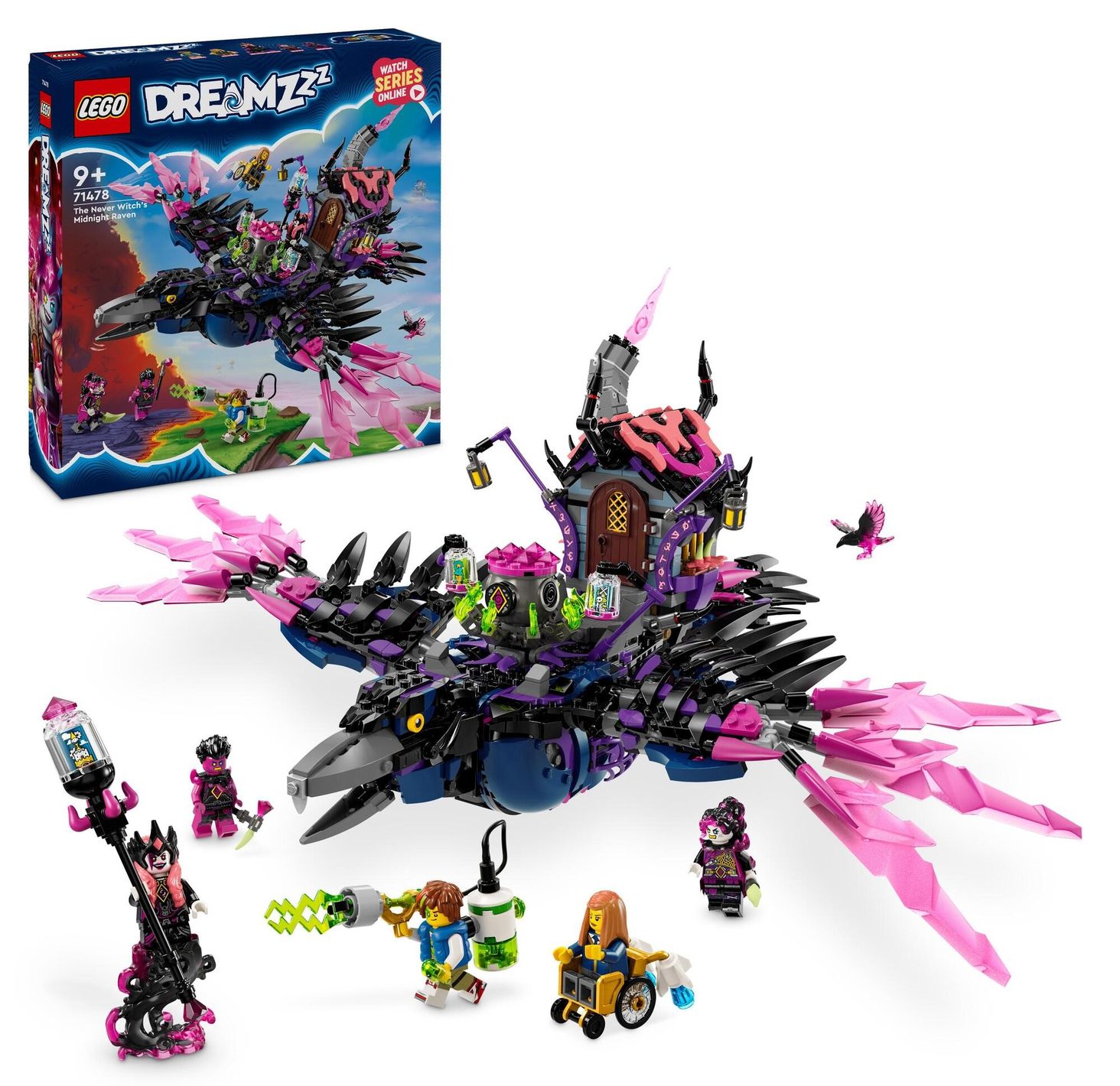LEGO DREAMZzz 71478 Północny kruk Nigdywiedźmy - Ceny i opinie