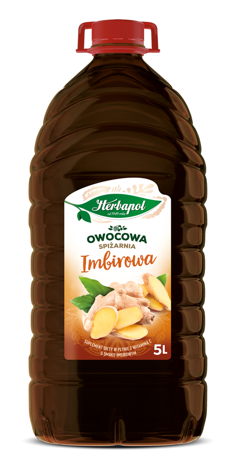 Herbapol Owocowa Spiżarnia imbir 5 L 1